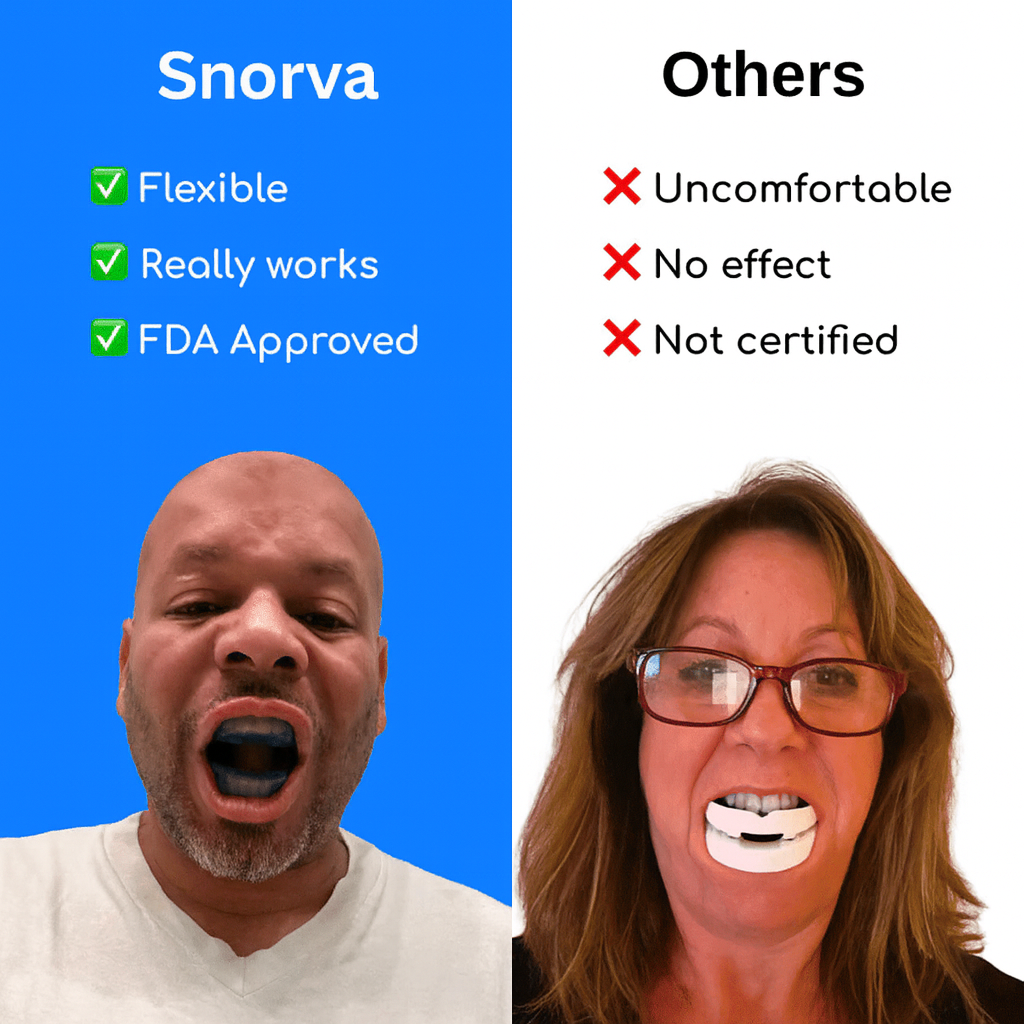 Snorva – Medical-Grade Anti-Snoring Mouthpiece | Discreet & Comfortable